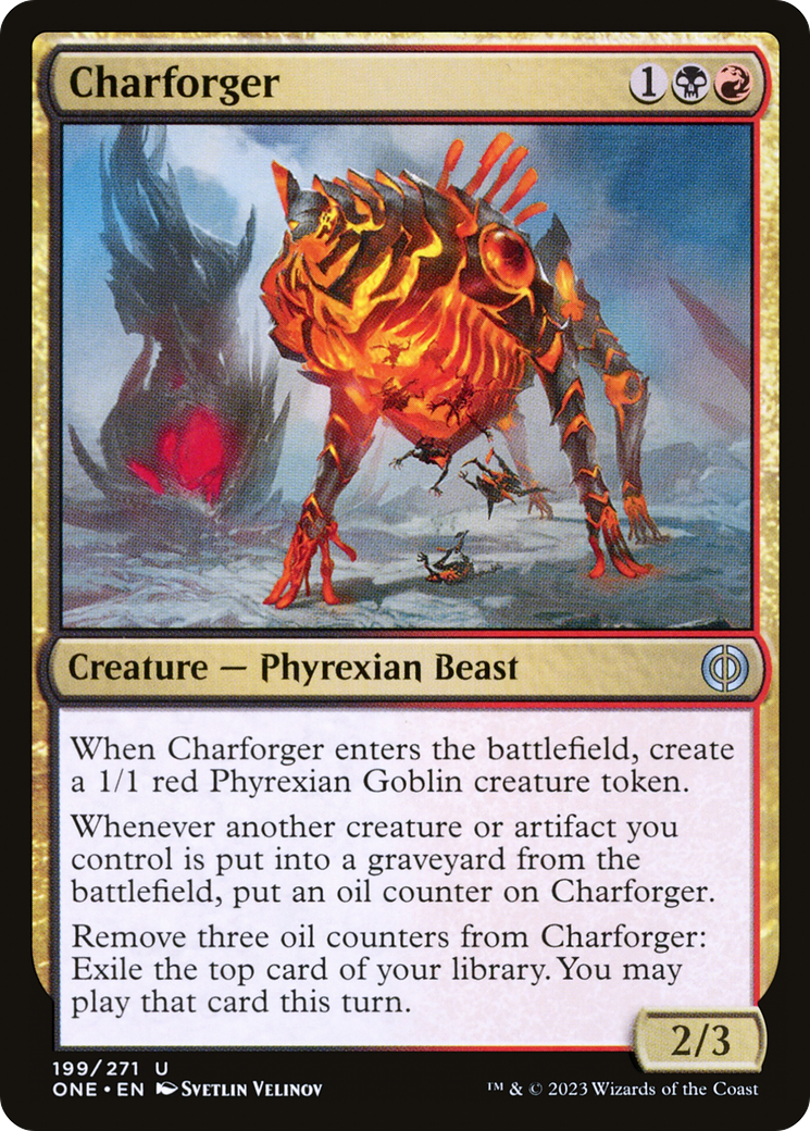Magic: The Gathering - Charforger Foil - Phyrexia: All Will Be One