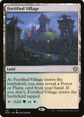 Magic: The Gathering - Fortified Village - Starter Commander Decks