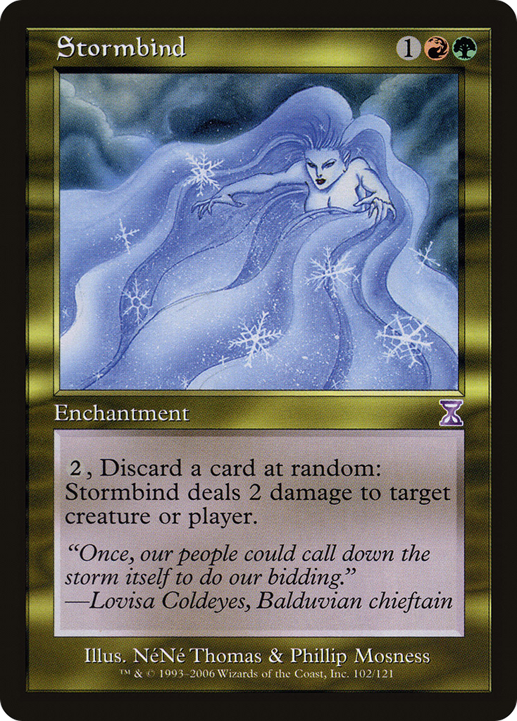Magic: The Gathering - Stormbind - Time Spiral Timeshifted