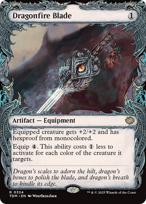Magic: The Gathering - Dragonfire Blade - Tarkir: Dragonstorm