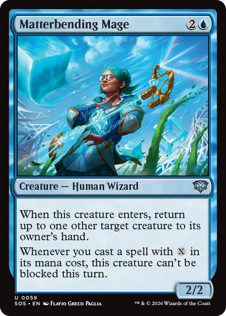 Magic: The Gathering - Matterbending Mage - Secrets of Strixhaven