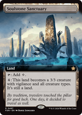 Magic: The Gathering - Soulstone Sanctuary Foil - Foundations