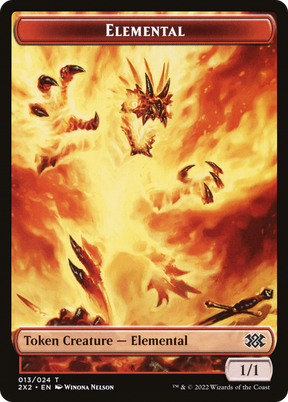 Magic: The Gathering - Elemental Token - Double Masters 2022 Tokens