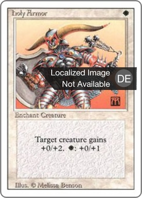 Magic: The Gathering - Heilige Rüstung - Revised Edition