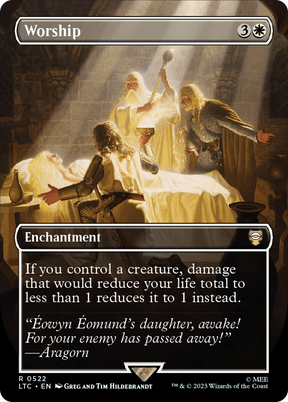 Magic: The Gathering - Worship - Tales of Middle-earth Commander