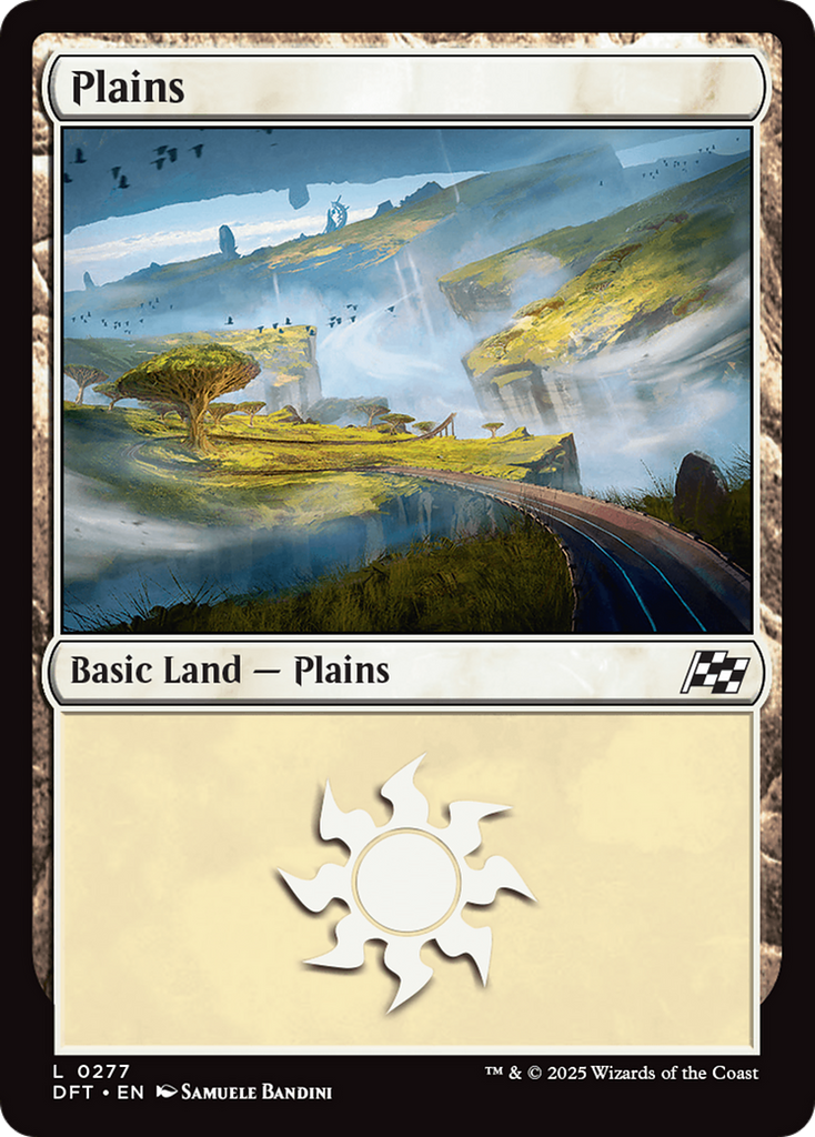 Magic: The Gathering - Plains - Aetherdrift