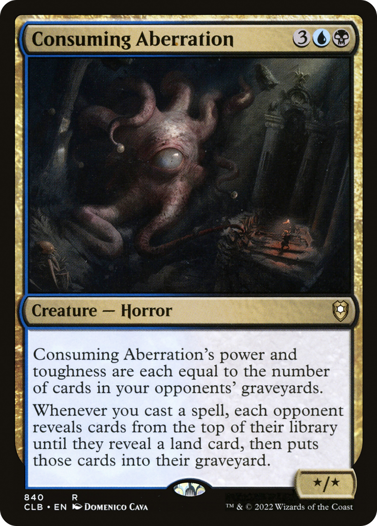 Magic: The Gathering - Consuming Aberration - Commander Legends: Battle for Baldur's Gate