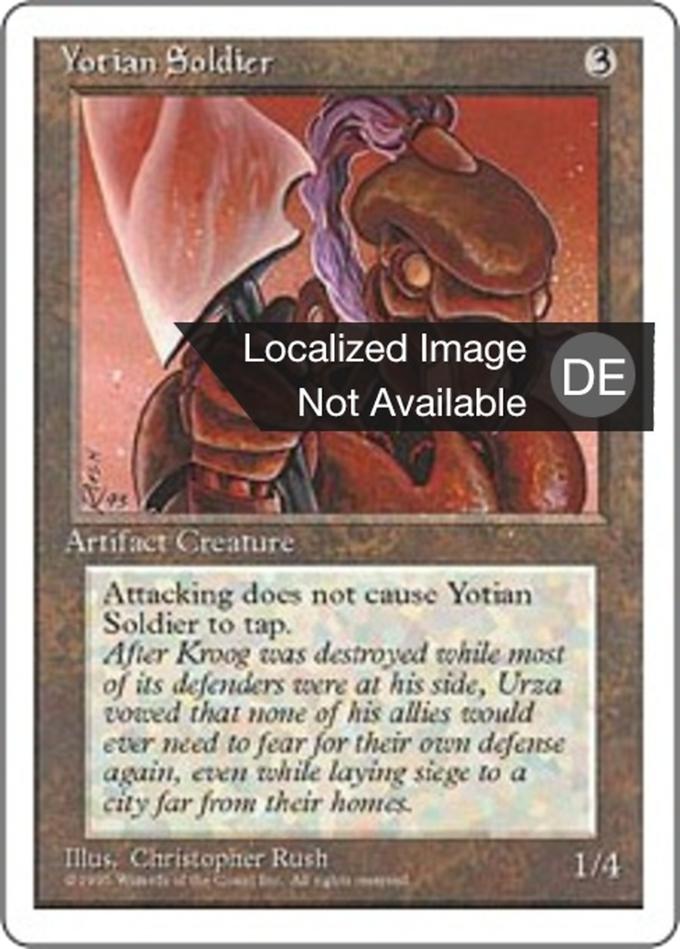 Magic: The Gathering - Yotischer Söldner - Fourth Edition