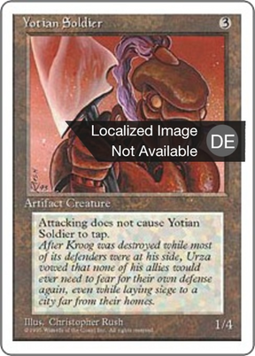 Magic: The Gathering - Yotischer Söldner - Fourth Edition