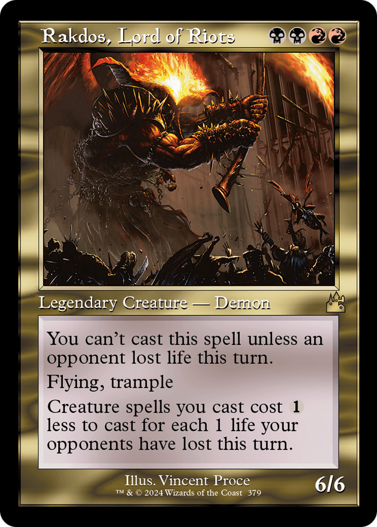 Magic: The Gathering - Rakdos, Lord of Riots - Ravnica Remastered