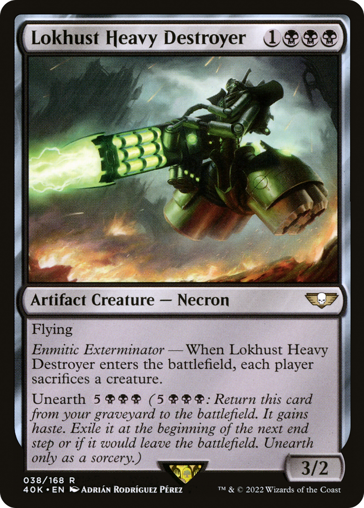 Magic: The Gathering - Lokhust Heavy Destroyer - Warhammer 40000 Commander