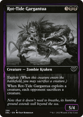 Magic: The Gathering - Rot-Tide Gargantua Foil - Innistrad: Double Feature