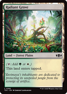 Magic: The Gathering - Radiant Grove - Tarkir: Dragonstorm Commander