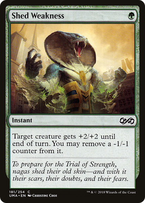 Magic: The Gathering - Shed Weakness Foil - Ultimate Masters