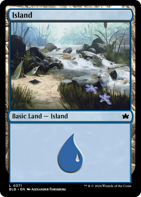Magic: The Gathering - Island - Bloomburrow