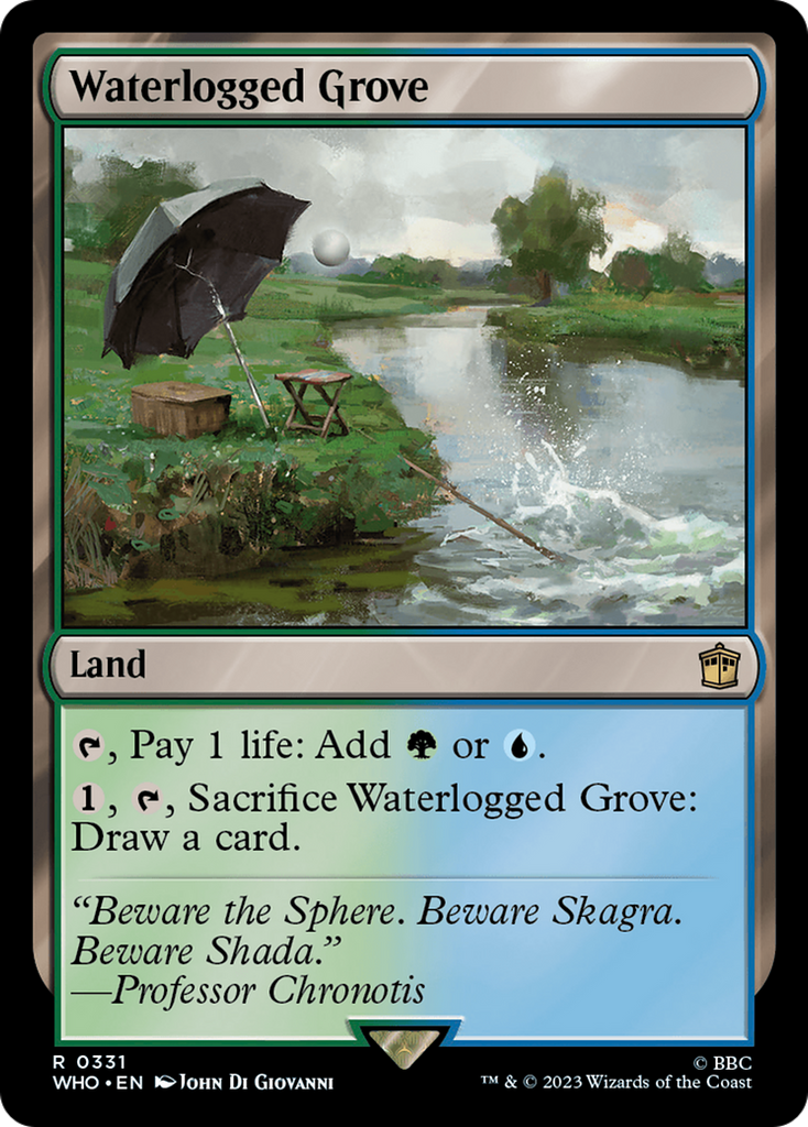 Magic: The Gathering - Waterlogged Grove - Doctor Who