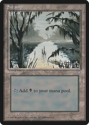Magic: The Gathering - Swamp - Ice Age