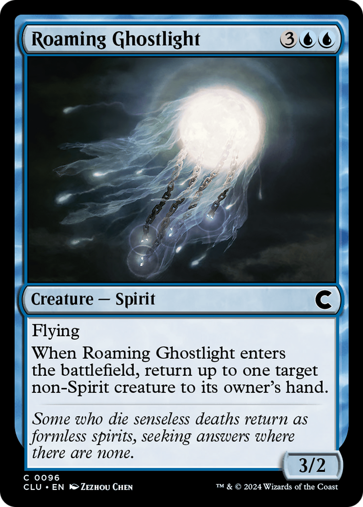 Magic: The Gathering - Roaming Ghostlight - Ravnica: Clue Edition