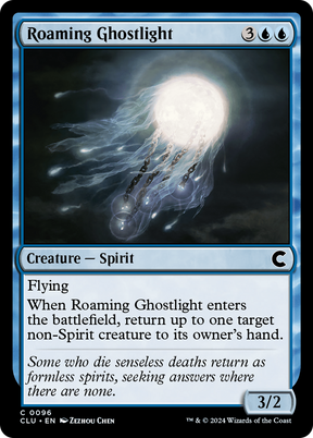 Magic: The Gathering - Roaming Ghostlight - Ravnica: Clue Edition