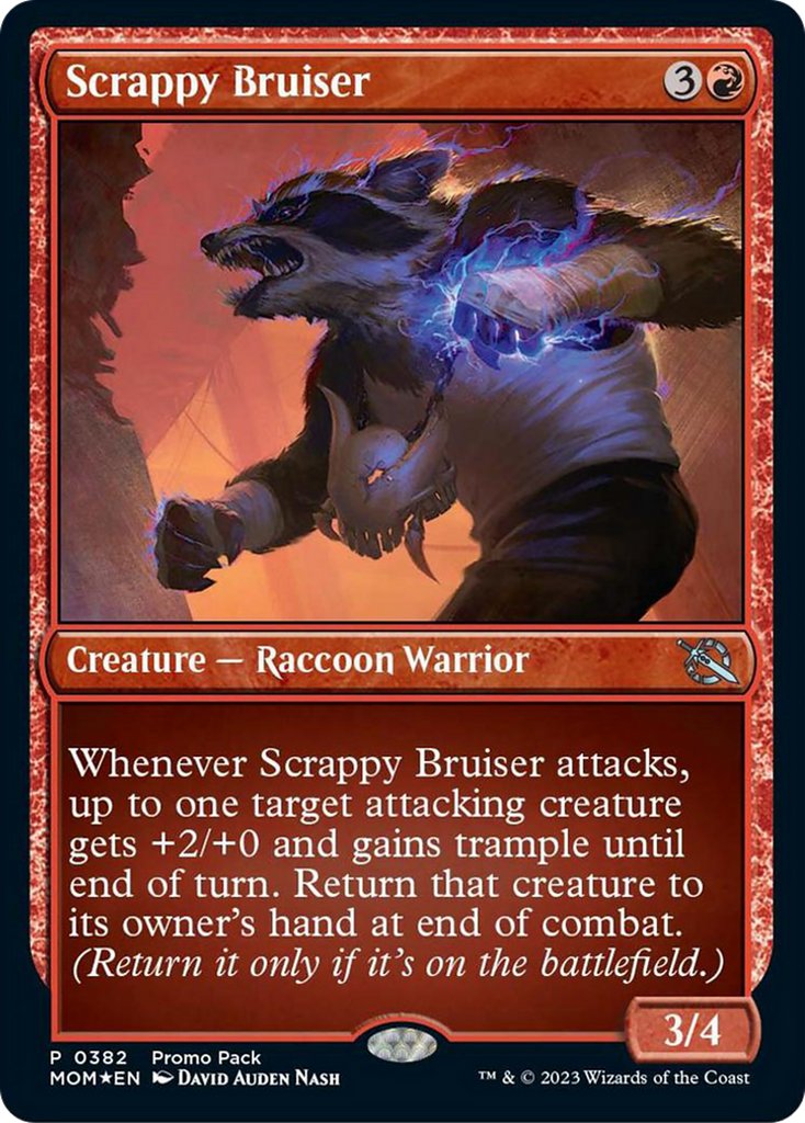 Magic: The Gathering - Scrappy Bruiser Foil - March of the Machine