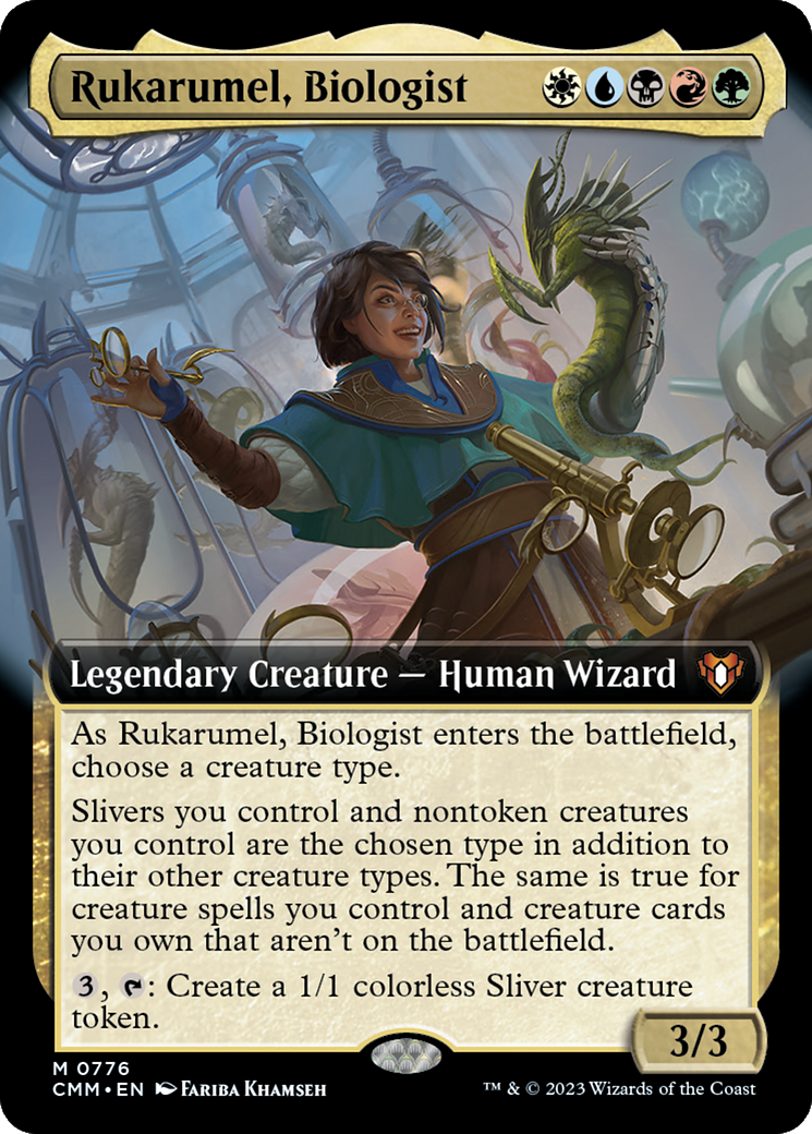 Magic: The Gathering - Rukarumel, Biologist Foil - Commander Masters