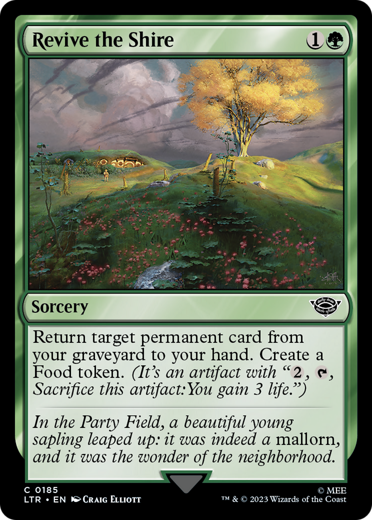 Magic: The Gathering - Revive the Shire Foil - The Lord of the Rings: Tales of Middle-earth