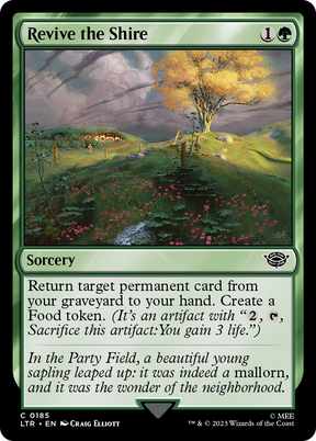 Magic: The Gathering - Revive the Shire Foil - The Lord of the Rings: Tales of Middle-earth