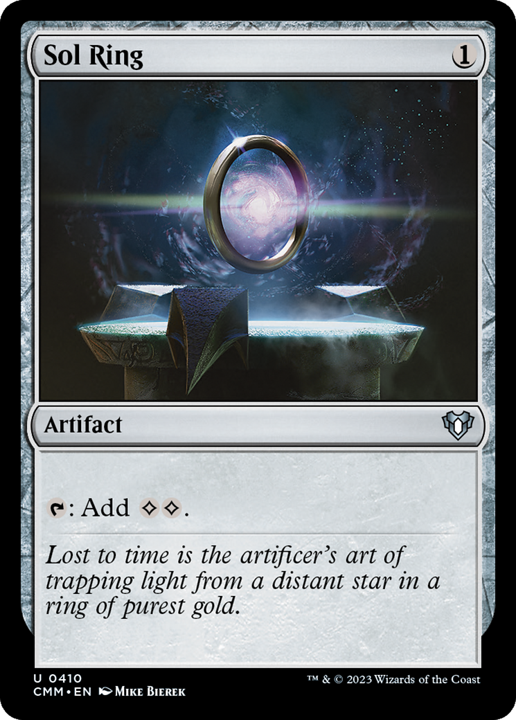 Magic: The Gathering - Sol Ring Foil - Commander Masters