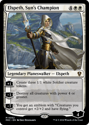 Magic: The Gathering - Elspeth, Sun's Champion - Murders at Karlov Manor Commander