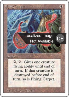 Magic: The Gathering - Fliegender Teppich - Revised Edition
