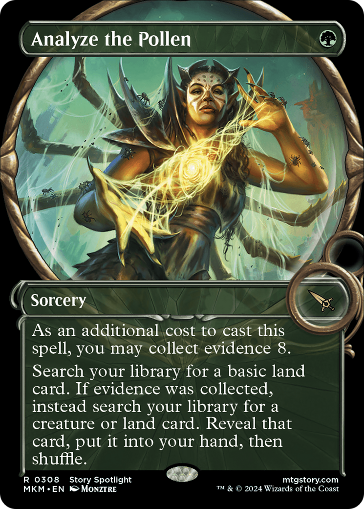 Magic: The Gathering - Analyze the Pollen Foil - Murders at Karlov Manor