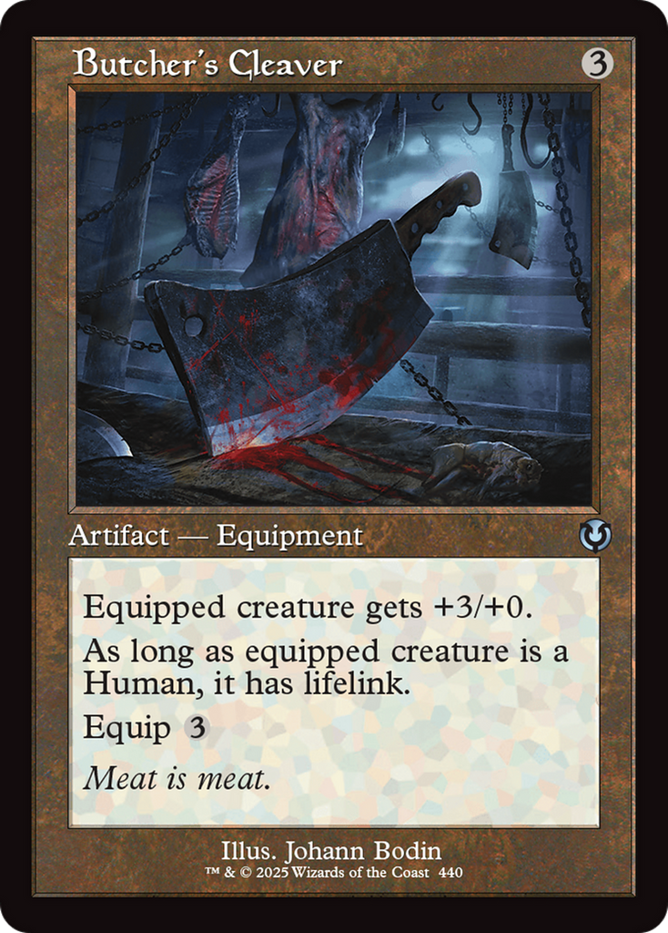 Magic: The Gathering - Butcher's Cleaver - Innistrad Remastered