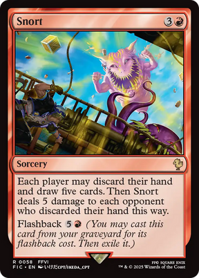 Magic: The Gathering - Snort - Final Fantasy Commander