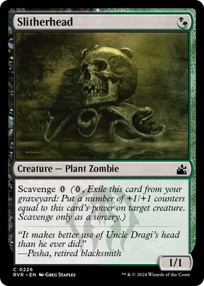 Magic: The Gathering - Slitherhead - Ravnica Remastered