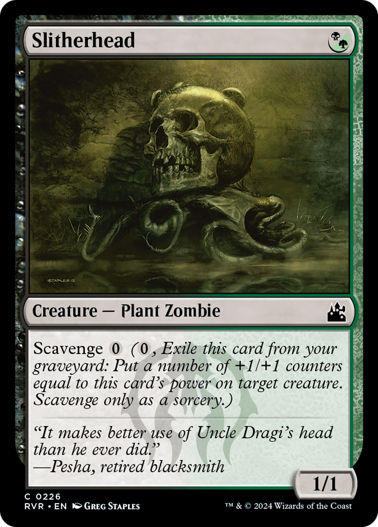 Magic: The Gathering - Slitherhead Foil - Ravnica Remastered
