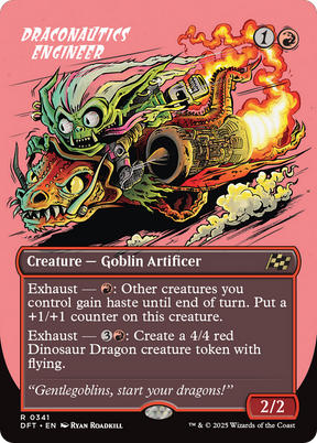 Magic: The Gathering - Draconautics Engineer Foil - Aetherdrift
