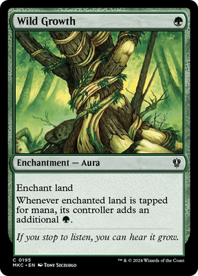 Magic: The Gathering - Wild Growth - Murders at Karlov Manor Commander