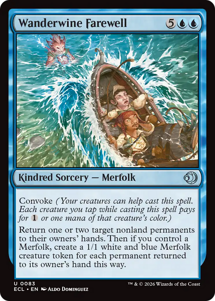 Magic: The Gathering - Wanderwine Farewell - Lorwyn Eclipsed