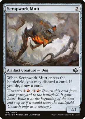Magic: The Gathering - Scrapwork Mutt Foil - The Brothers' War