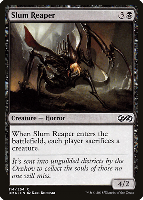 Magic: The Gathering - Slum Reaper Foil - Ultimate Masters