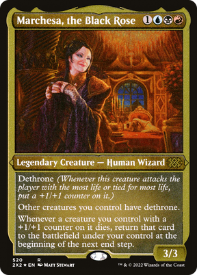 Magic: The Gathering - Marchesa, the Black Rose Foil - Double Masters 2022