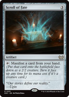 Magic: The Gathering - Scroll of Fate - Duskmourn: House of Horror Commander