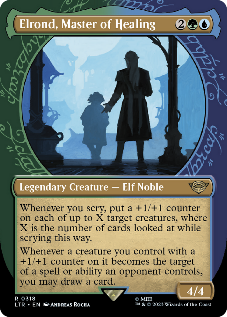 Magic: The Gathering - Elrond, Master of Healing Foil - The Lord of the Rings: Tales of Middle-earth