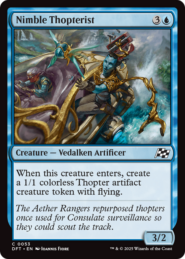 Magic: The Gathering - Nimble Thopterist - Aetherdrift