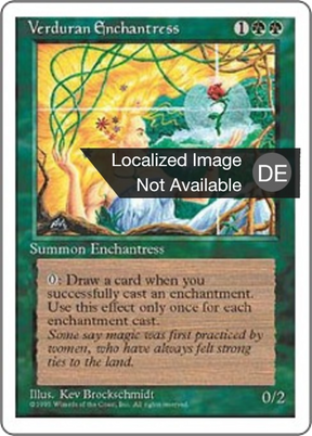 Magic: The Gathering - Blütenzauberin - Fourth Edition
