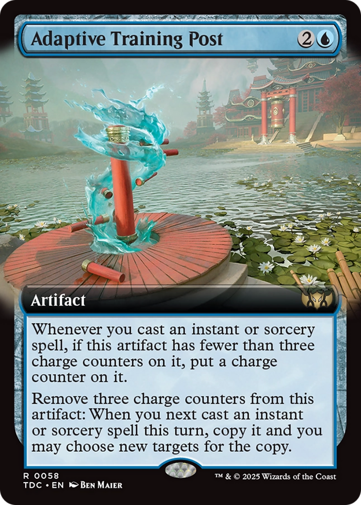 Magic: The Gathering - Adaptive Training Post - Tarkir: Dragonstorm Commander