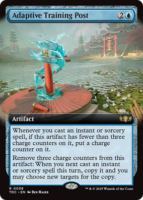 Magic: The Gathering - Adaptive Training Post - Tarkir: Dragonstorm Commander