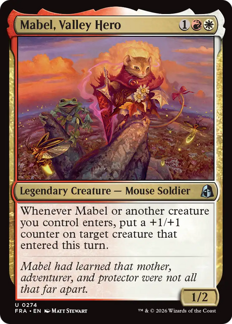 Magic: The Gathering - Mabel, Valley Hero Foil - Reality Fracture