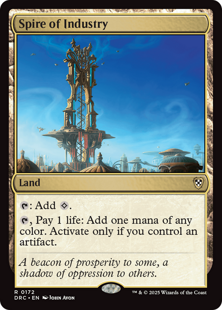 Magic: The Gathering - Spire of Industry - Aetherdrift Commander