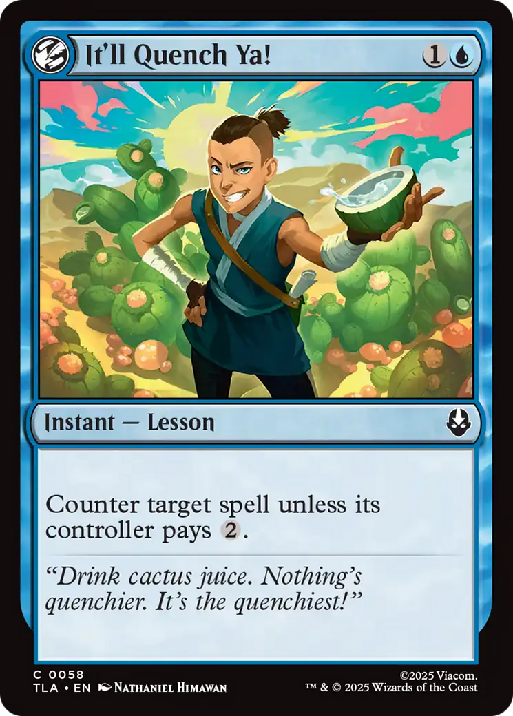 Magic: The Gathering - It'll Quench Ya! Foil - Avatar: The Last Airbender
